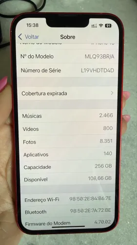 iPhone 13 256Gb Lindo