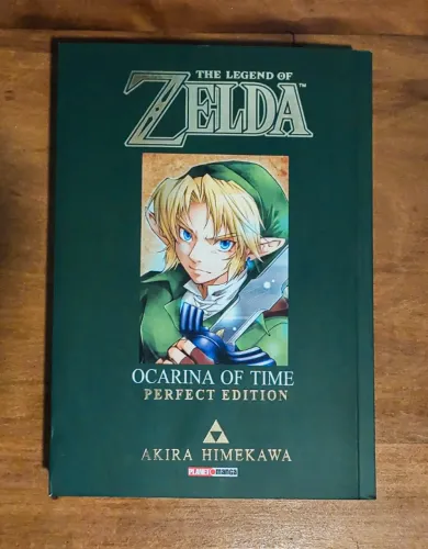 The Legends of Zelda Ocarina of Time Manga Perfect Edition Foil - Português Panini