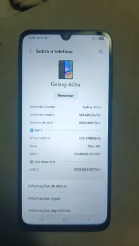 Celular A05s Samsung