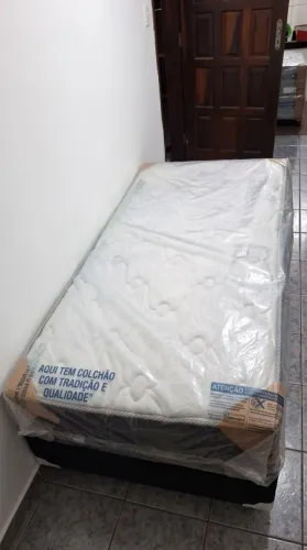 Cama Box Solteiro Molas Ensacadas (no plástico)