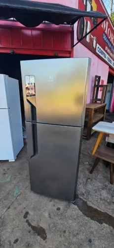 geladeira Electrolux frost free TF55S inox 431L gelando perfeitamente ((ENTREGO GRATIS))