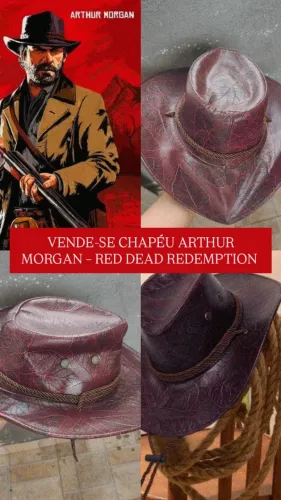 Chapéu Arthur Morgan Red Dead Redemption 