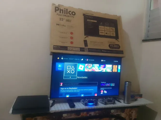 Tv 32 e ps4 oportunidade
