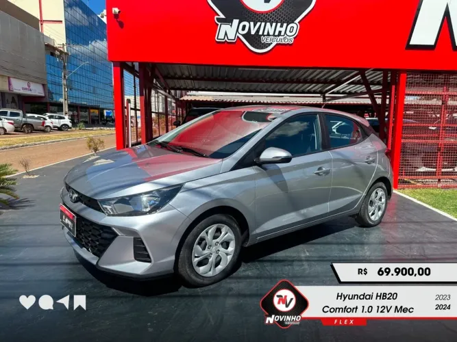 Hyundai HB20 Comfort 1.0 Flex 12V Mec. 2025