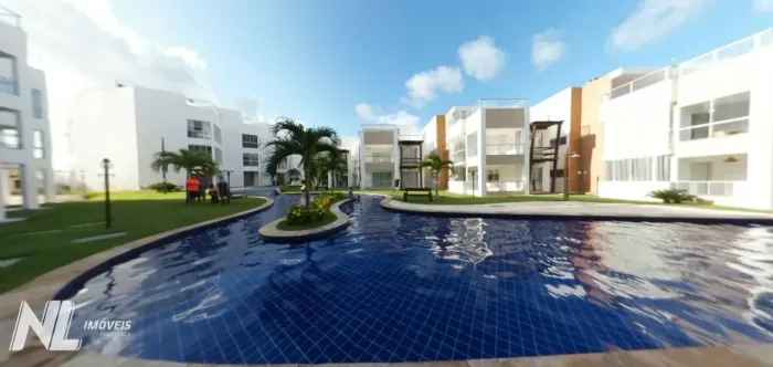 Apartamento MOBILIADO no Águas de Tabatinga 79m². 03 dormitórios sendo 01 suíte.
