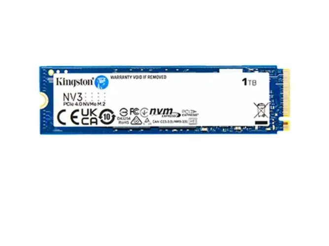SSD 1Tb nvme m2 Kingston / 2 anos de uso - conservado