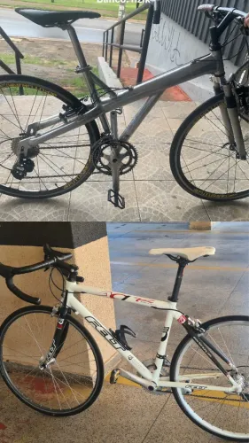 Bicicletas na promoção