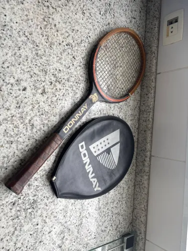 Raquete de tênis Donnay 1970