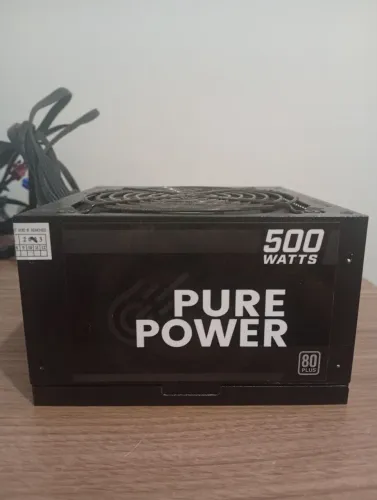 Fonte 500w 80plus pure power