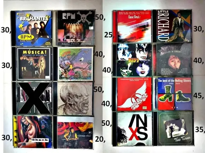 Rio: Raridades em estado de novas:CDs de música internacional e nacional pelo melhor preço