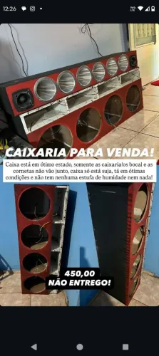 Caixaria de som 