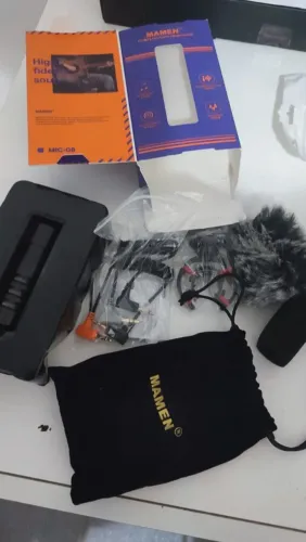 Vendo microfone para filmadora