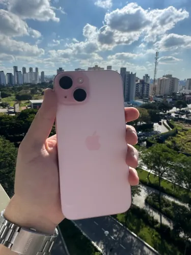 iPhone 15 Rosa 128GB VITRINE SEM CAIXA !!!