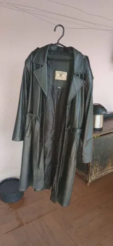 Sobretudo de couro