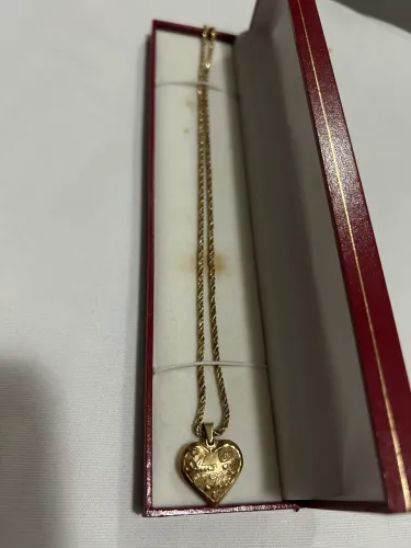 Cordão e pingente de Ouro 18k