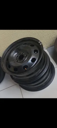 Roda ferro aro 16 5x100 Vw Tcross, Virtus, Nivus, Estepe, Step