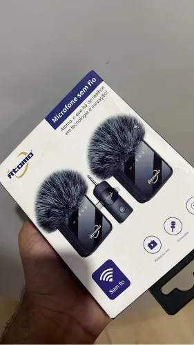 Microfone sem fio Iphone ou Android