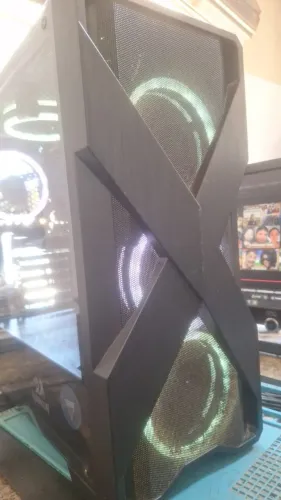 Computador completo,monitor top,teclado gamer,mouse(i3 10° geração,SSD 1TB,16 GB de ram