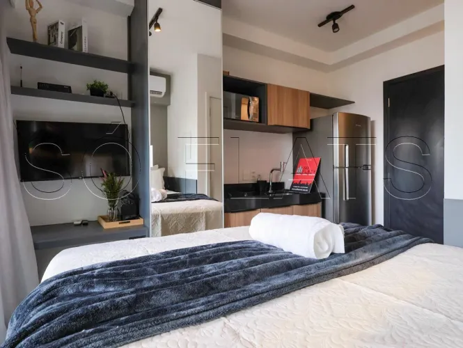Studio VN Oscar Freire, apto disponível para locação contendo 18m² e 01 dormitório.