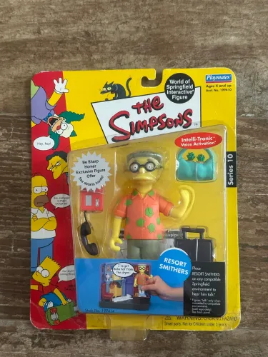 Os Simpsons Resort Smithers completo lacrado playmates série 10