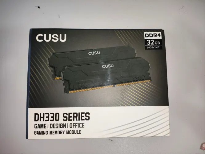 Memória RAM 32GB (kit 2x16gb)<br>CUSU / NOVA