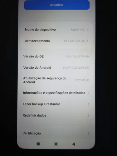 Redmi 14c novo na caixa