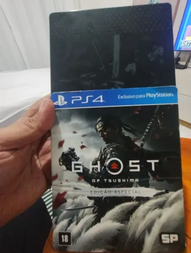 Ghost of tsushima edição especial STELLBOOK ps4