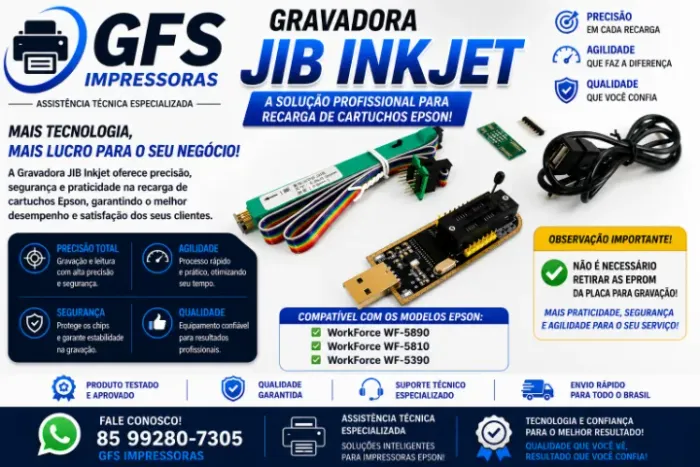 Gravador de EEPROM JIB WF 5890 WF 5810 WF5390