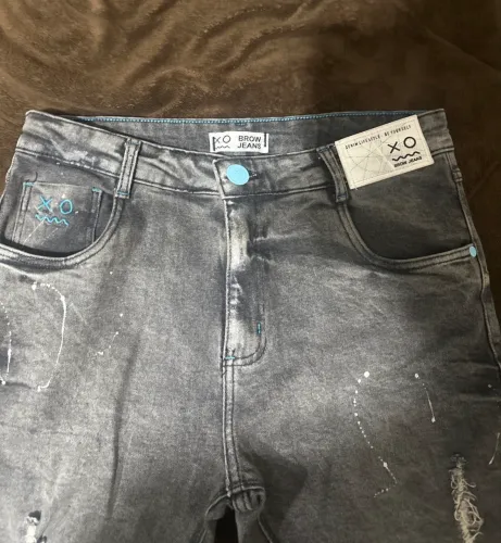 Calça jogador brown jeans 42