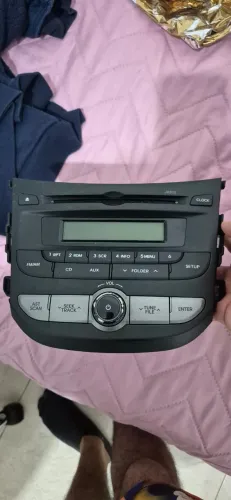 Rádio Original Hyundai HB20 96130-1S012Q CD MP3 AUX Mobis - Funcionando Perfeitamente