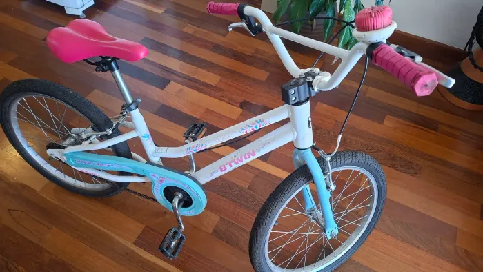 BICICLETA ARO 20 B-TWIN ROSA