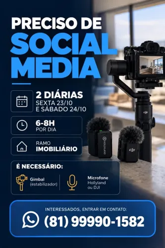 SOCIAL MEDIA DIÁRIA - ZONA SUL SÃO PAULO