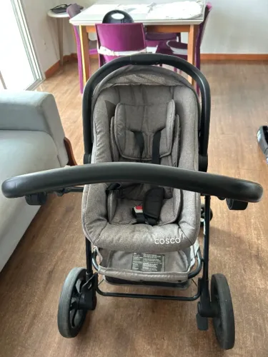 Conj carrinho e bebê conforto poppy trio