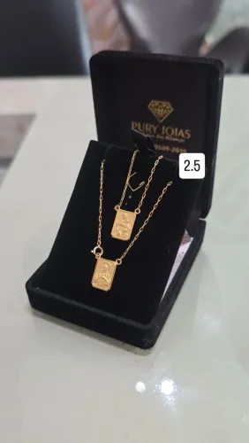 Escapulário Ouro 18