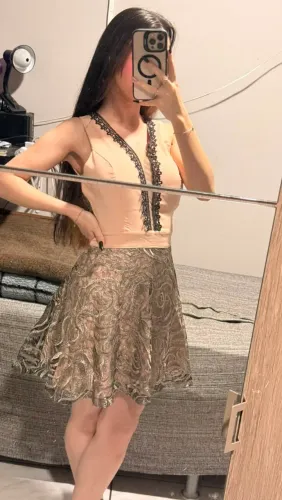 Vestido tubinho para debutante ou festa adolescente
