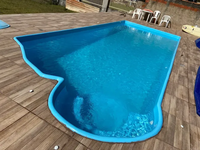 Piscina com 9 mts instalação rápida no seu quintal