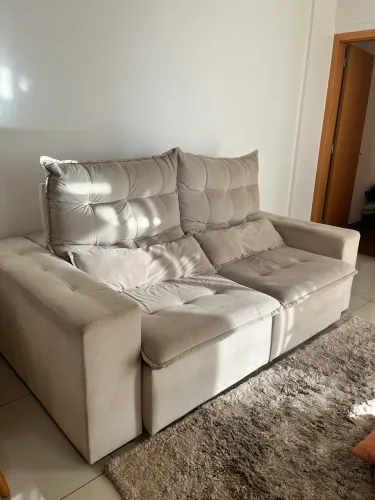 Sofá Retrátil e Reclinável Super Confortável