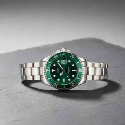 Relógio Pulso Masculino Design Classíco Submariner Analógico