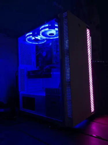 PC GAMER WHITE RGB COMPLETO | RX 580 8GB