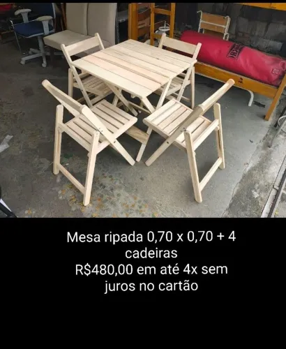 Mesa dobrável