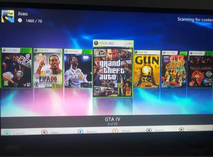 Vídeo Game XBOX 360