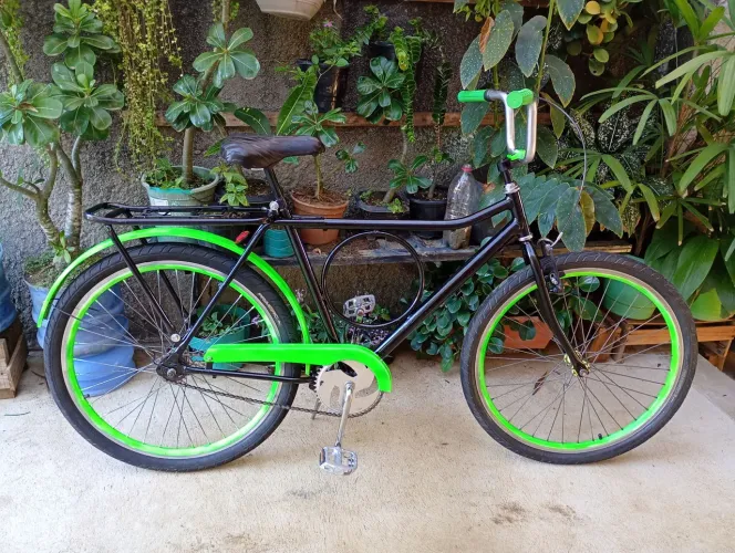 Bicicleta reformada aro 26 contra pedal