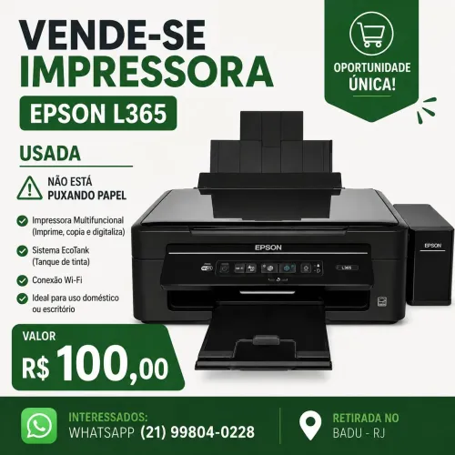 Impressora epson tank L355