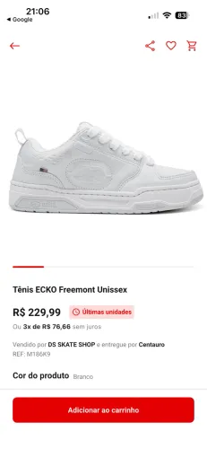 Tênis ecko freemont
