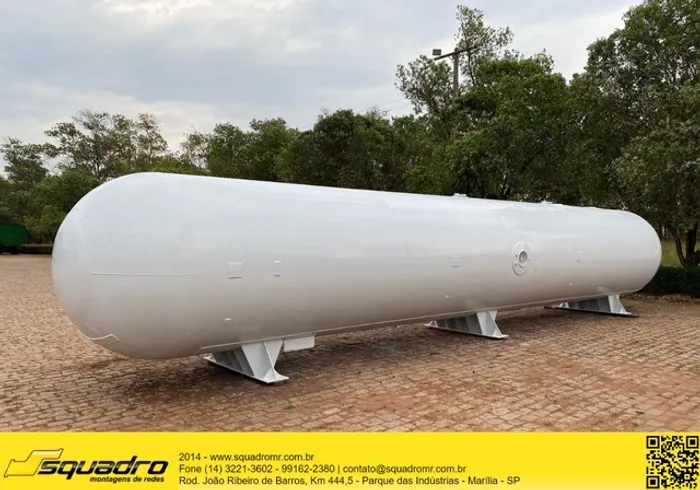 Tanque para gás Glp