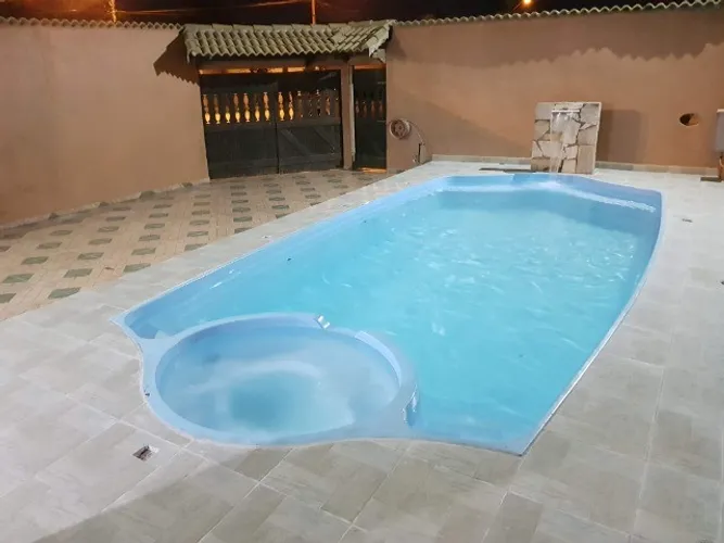 PROMOÇÃO CARNAVAL Casa 1 na Praia com Piscina, Churrasqueira, Sinuca