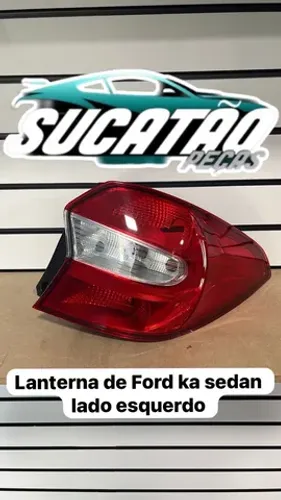 Lanterna de ford ka 2018 sedan lado direito 