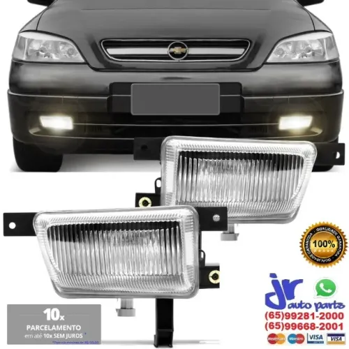 Kit Farol de Milha Astra Hatch Sedan 98 a 02 Auxiliar Neblina