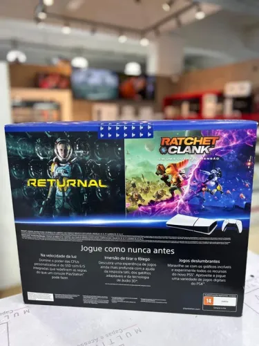 Jogo Playstation 5 (PS5) Ratchet & Clank: Uma Outra Dimensão e Returnal
