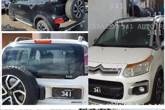 C3 Aircross 1.6 sucata para retirada de peças